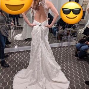 Casablanca size 12 wedding dress